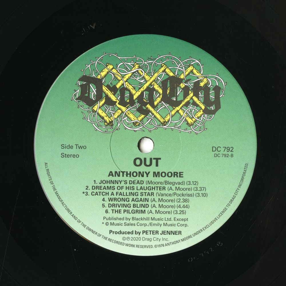 Anthony Moore『OUT』（1976年、2020年、Drag City）05